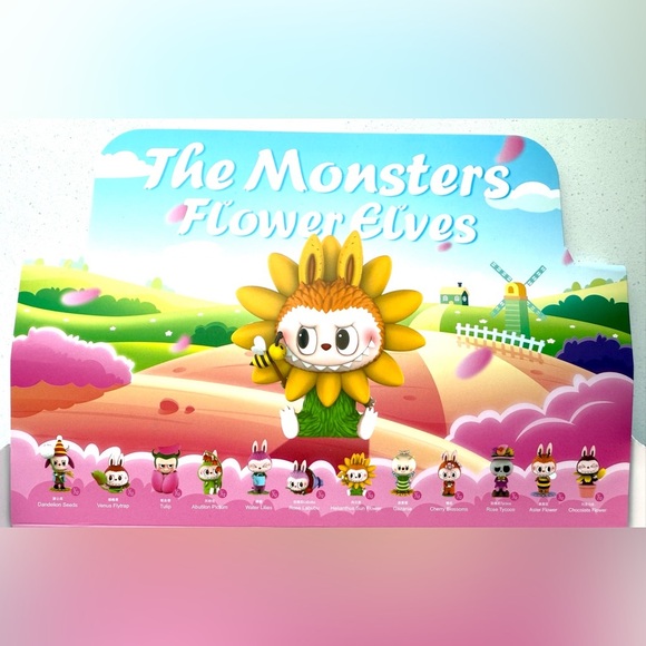 Pop Mart Labubu The monster flower Elves Flower Elves series Set X 12 - Picture 1 of 15